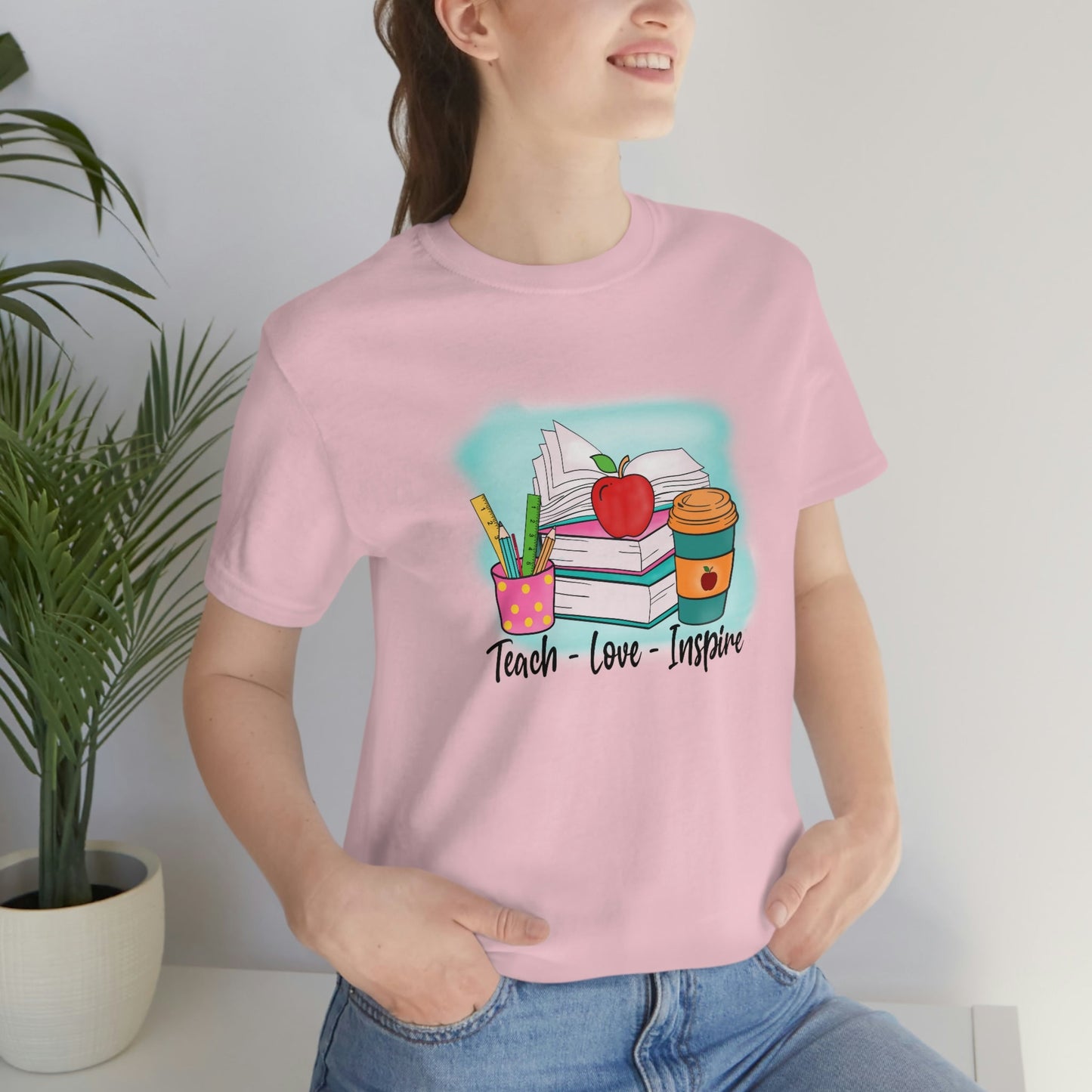Teach Love Inspire Unisex Jersey Short Sleeve Tee