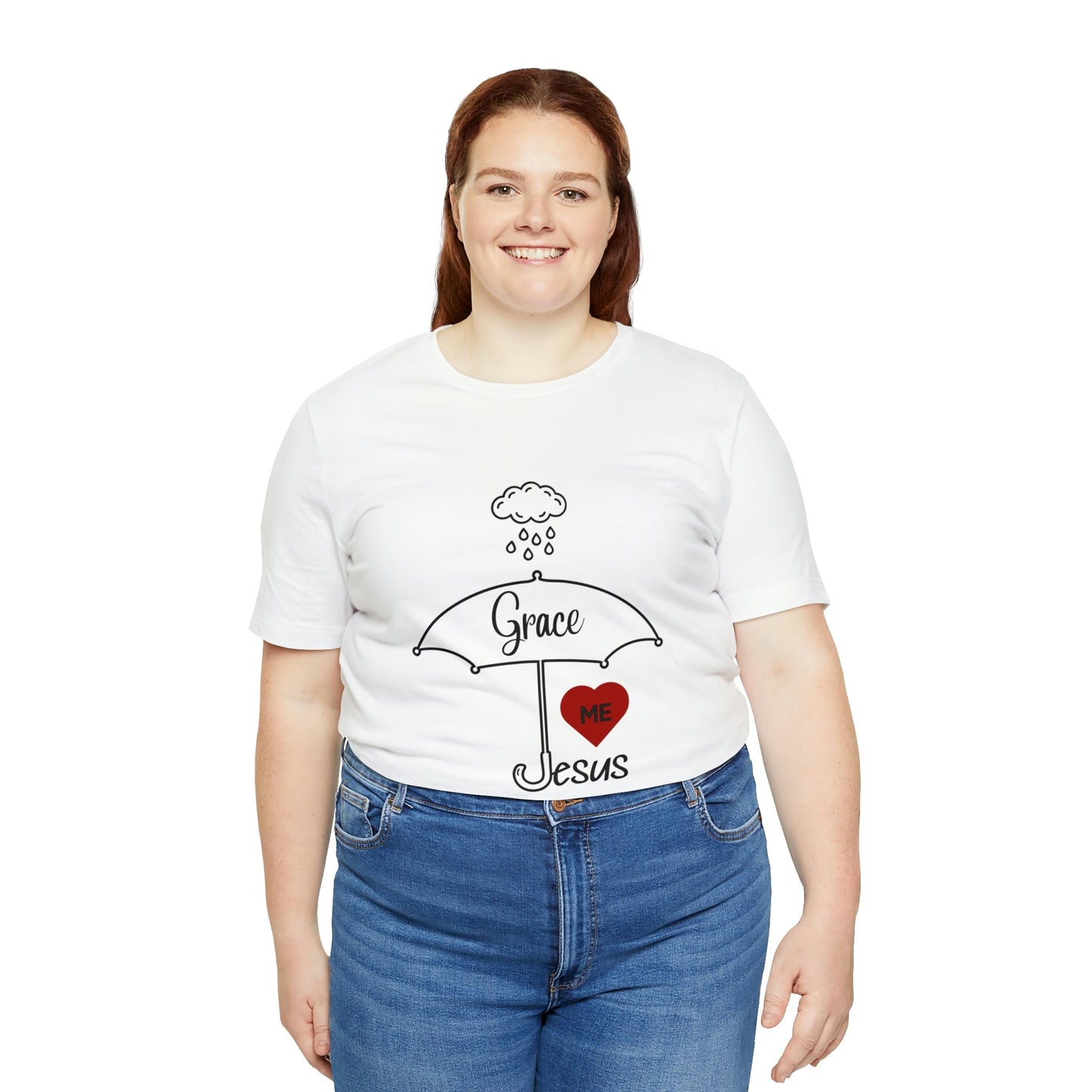 Grace Covers Me Women's Unisex Jersey Short Sleeve Tee Sizes S- 2XL