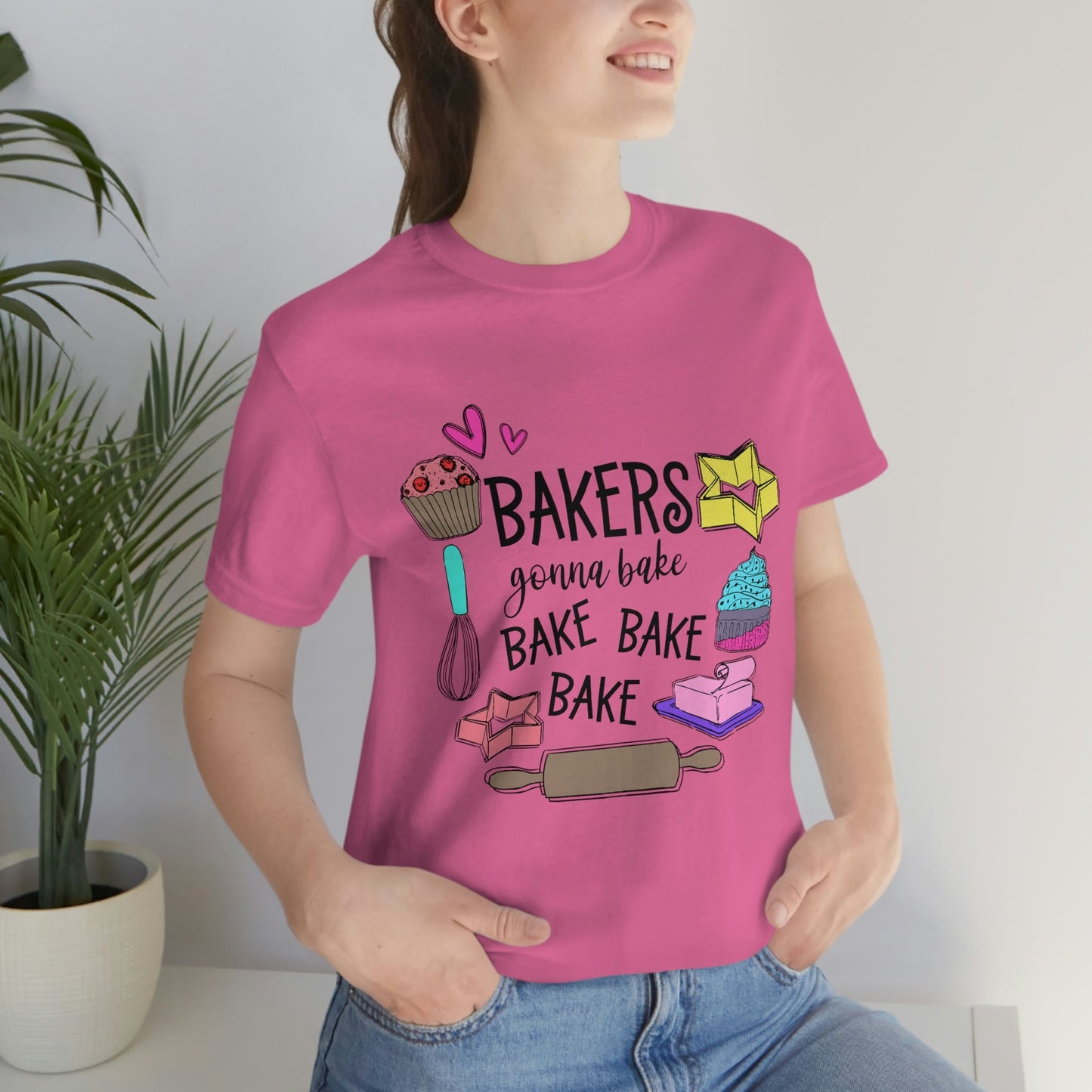 Bakers Gonna Bake, Bake, Bake Jersey Short Sleeve Tee
