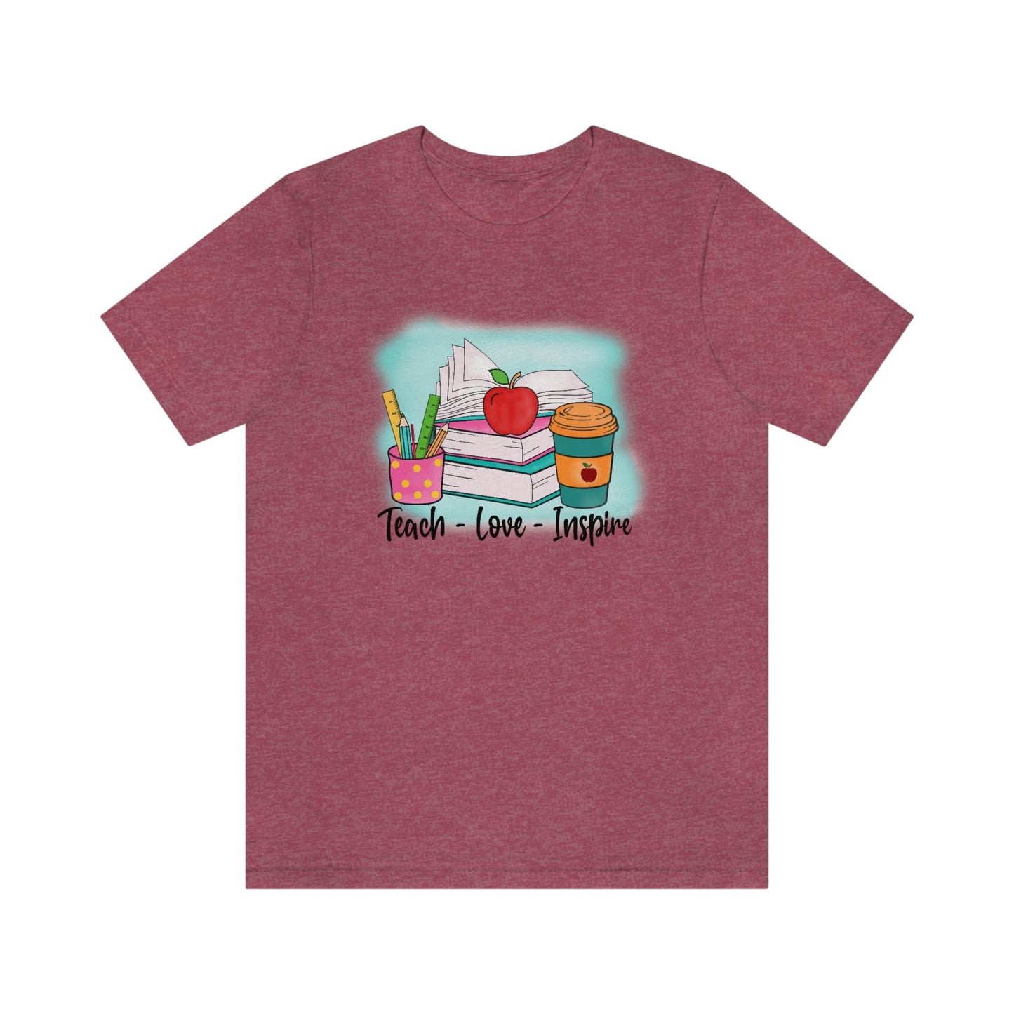 Teach Love Inspire Unisex Jersey Short Sleeve Tee