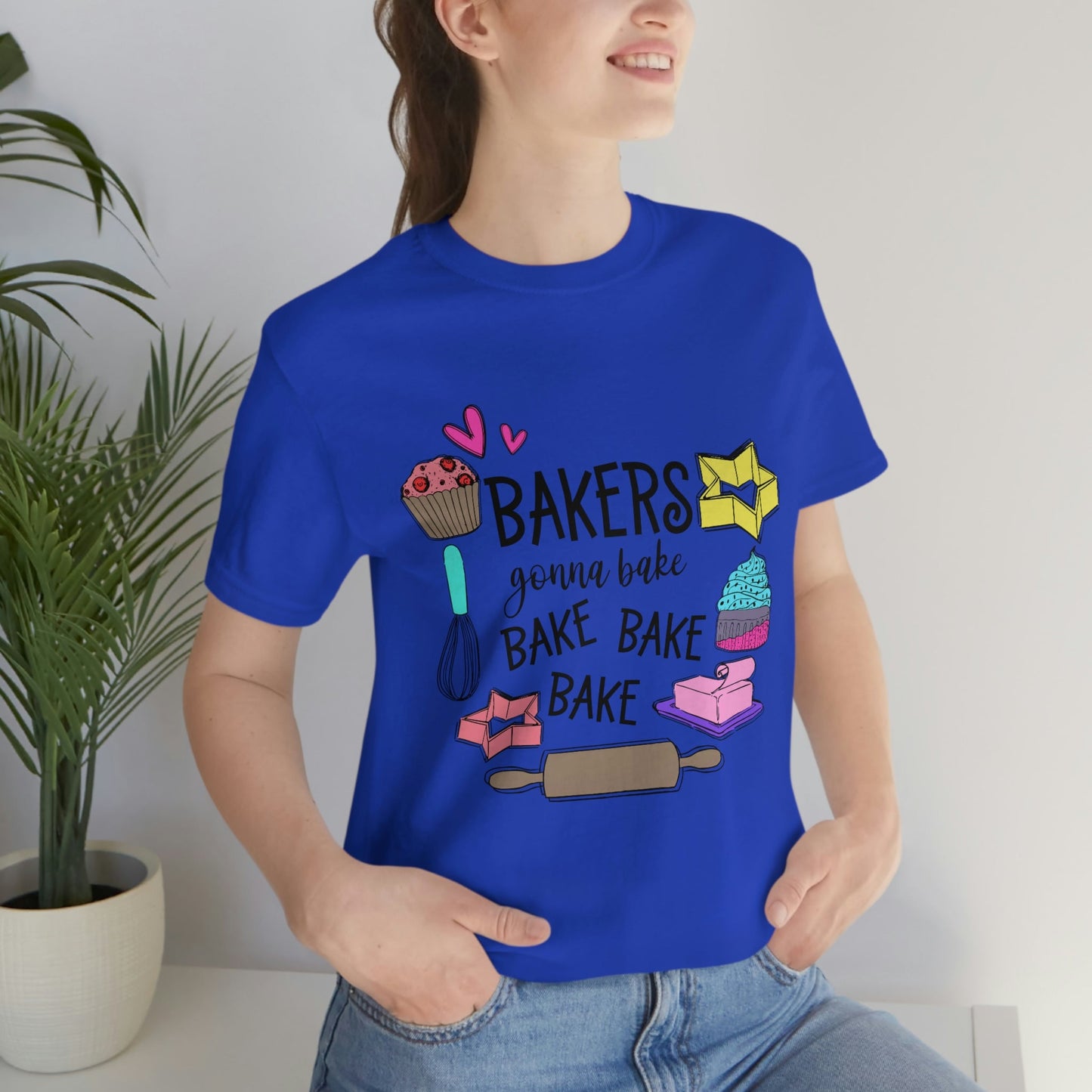 Bakers Gonna Bake, Bake, Bake Jersey Short Sleeve Tee