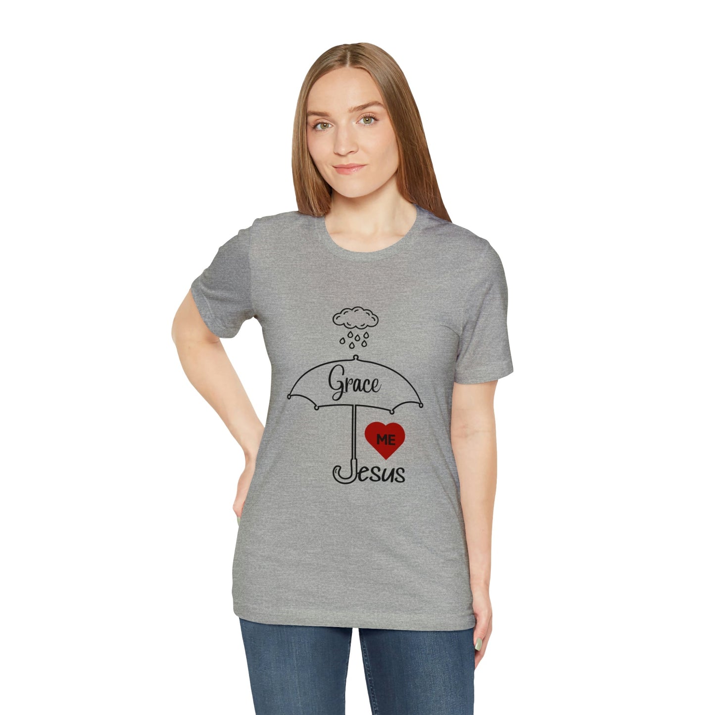 Grace Covers Me Women's Unisex Jersey Short Sleeve Tee Sizes S- 2XL