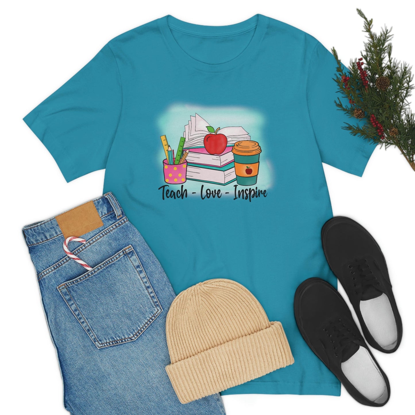Teach Love Inspire Unisex Jersey Short Sleeve Tee