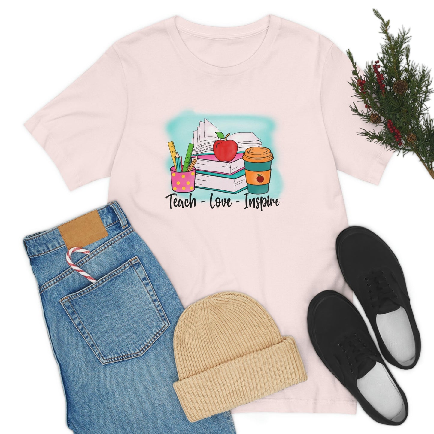 Teach Love Inspire Unisex Jersey Short Sleeve Tee