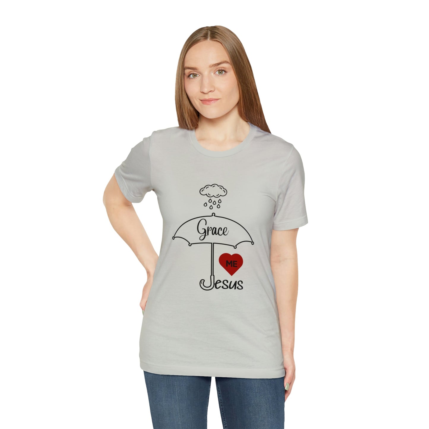 Grace Covers Me Women's Unisex Jersey Short Sleeve Tee Sizes S- 2XL