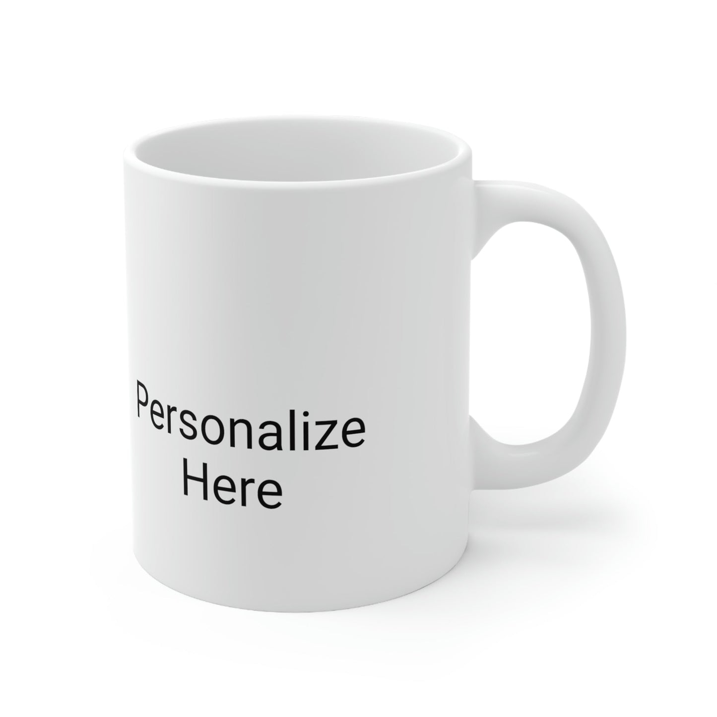 Personalized Blessed Grandma Leopard and Sunflower Ceramic Mug 11oz, Grandma Gift, Mother's Day gift, Granny gift, Mother's Day