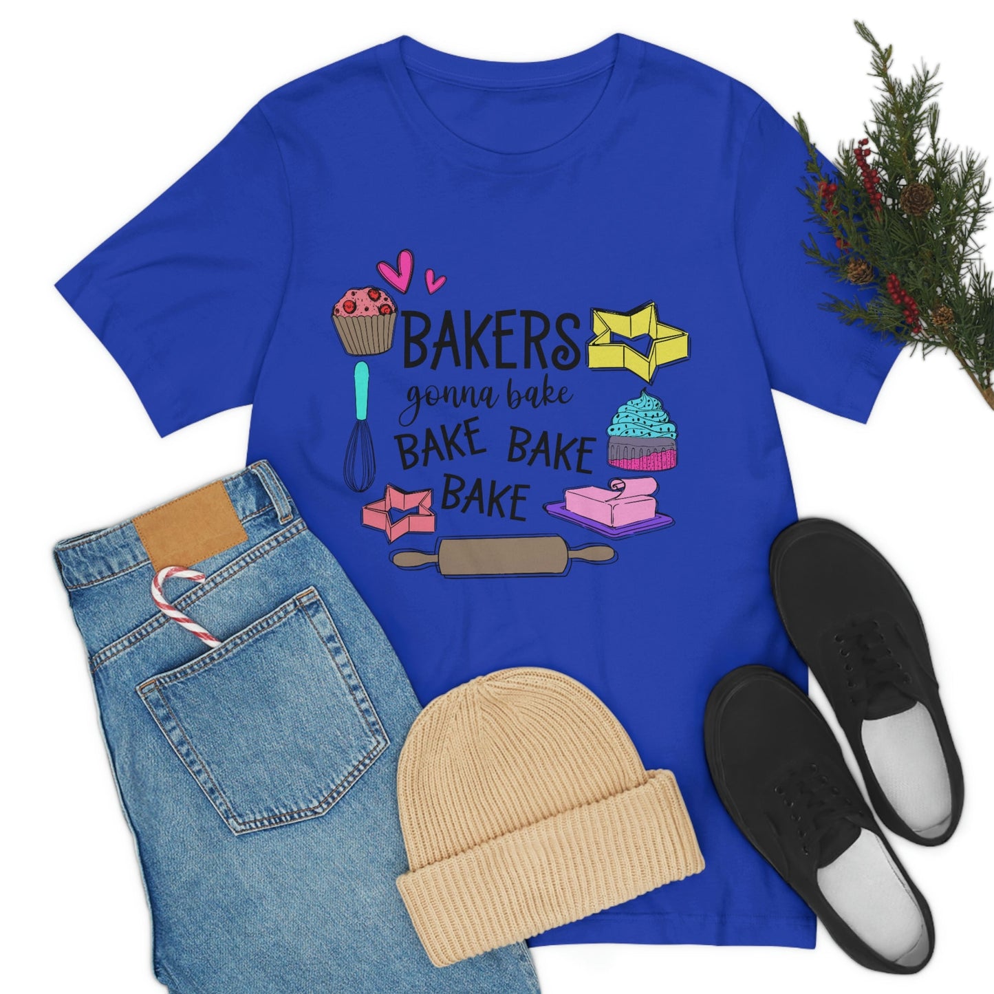 Bakers Gonna Bake, Bake, Bake Jersey Short Sleeve Tee