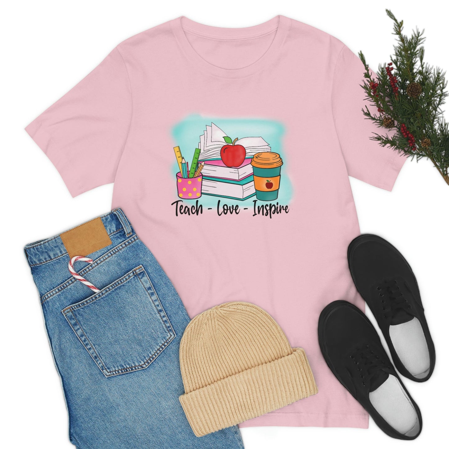 Teach Love Inspire Unisex Jersey Short Sleeve Tee
