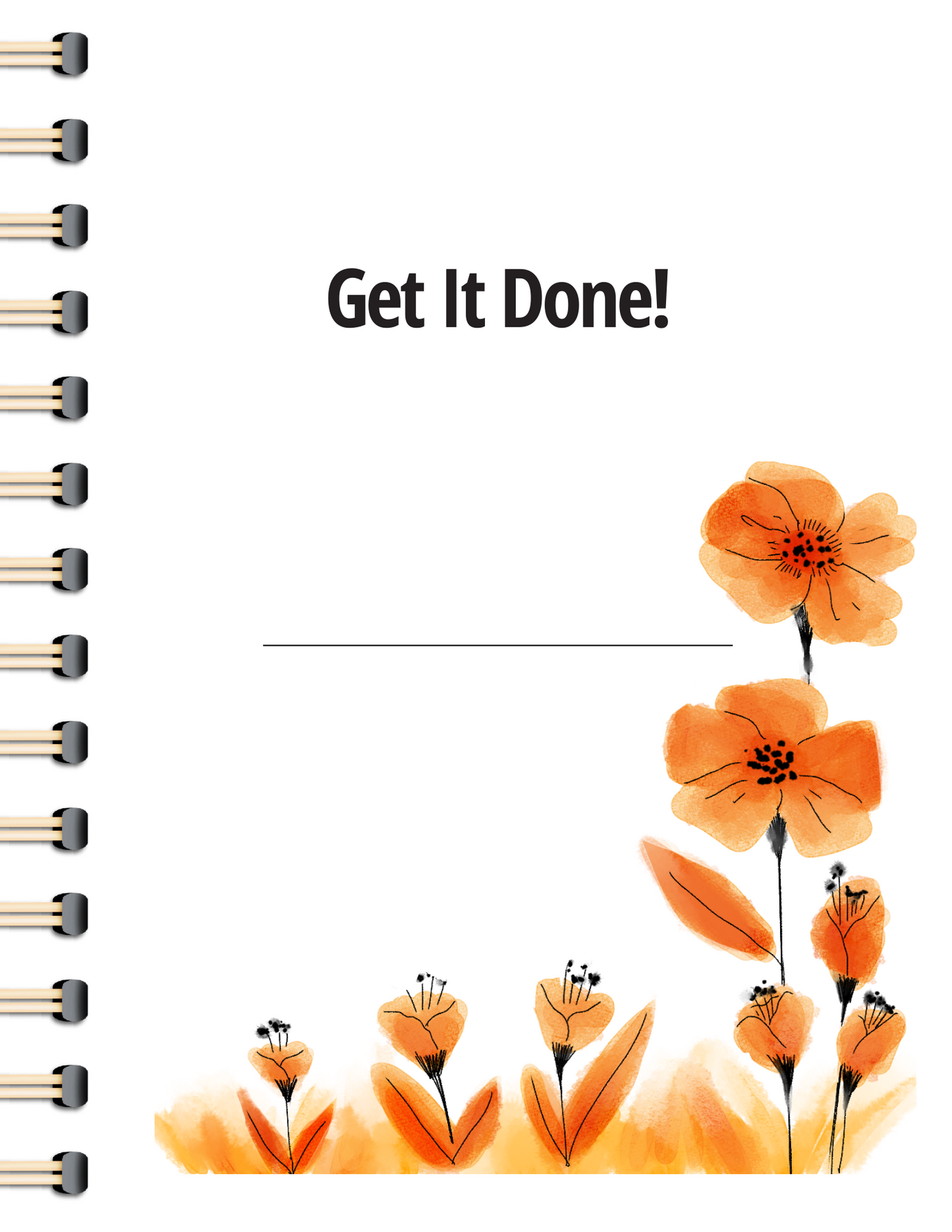 Get It Done Digital Daily Planner