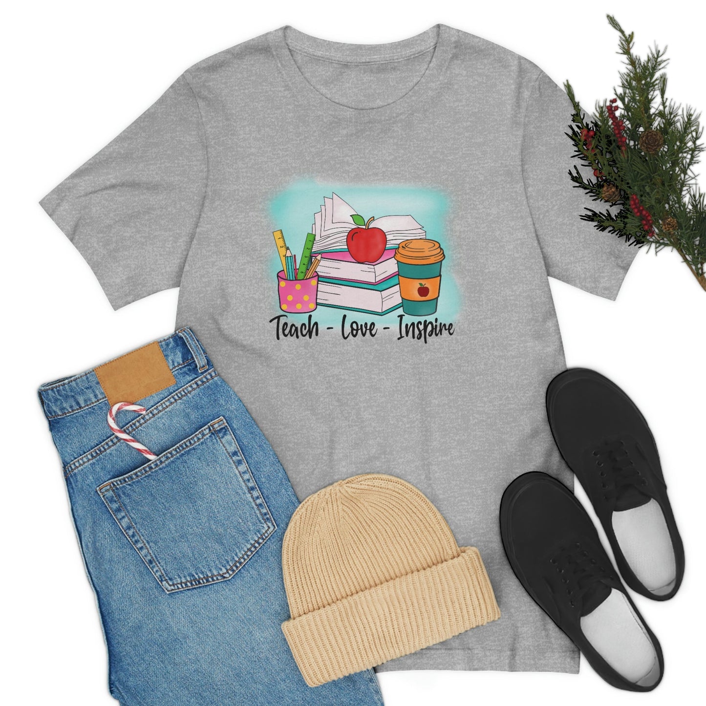 Teach Love Inspire Unisex Jersey Short Sleeve Tee