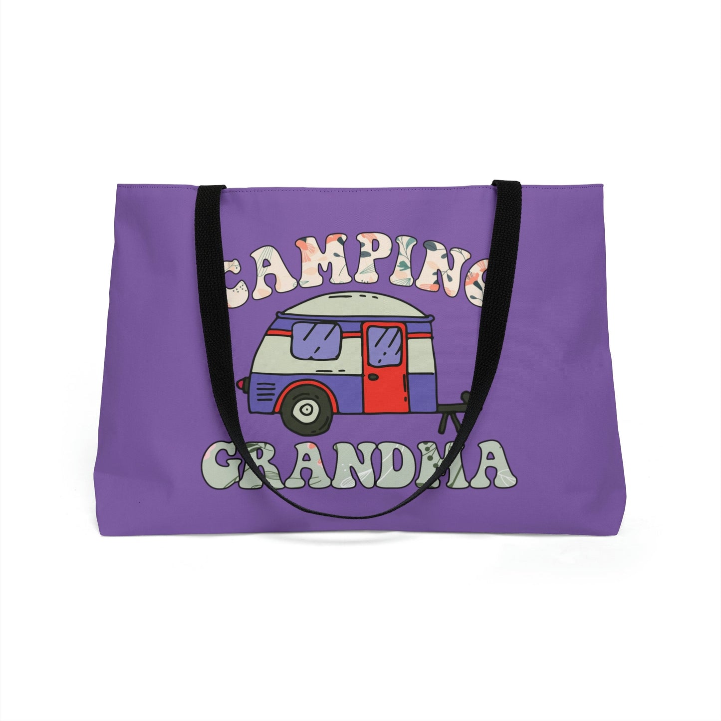 Camping Grandma Weekender Tote Bag, Mother's Day gift, Grandma Birthday, Grandma Camper, Grandma gift, Grammy Tote