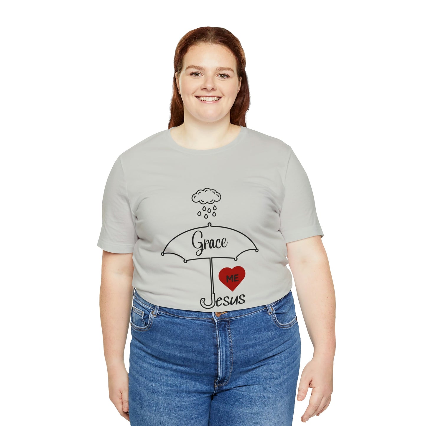Grace Covers Me Women's Unisex Jersey Short Sleeve Tee Sizes S- 2XL