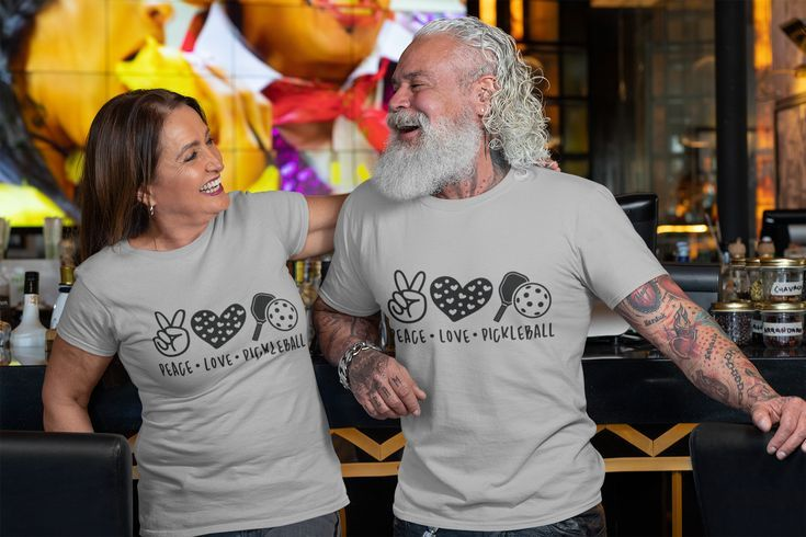 Peace Love and Pickleball Unisex 100% preshrunk Cotton T-shirt