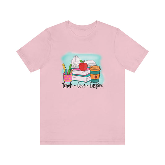 Teach Love Inspire Unisex Jersey Short Sleeve Tee