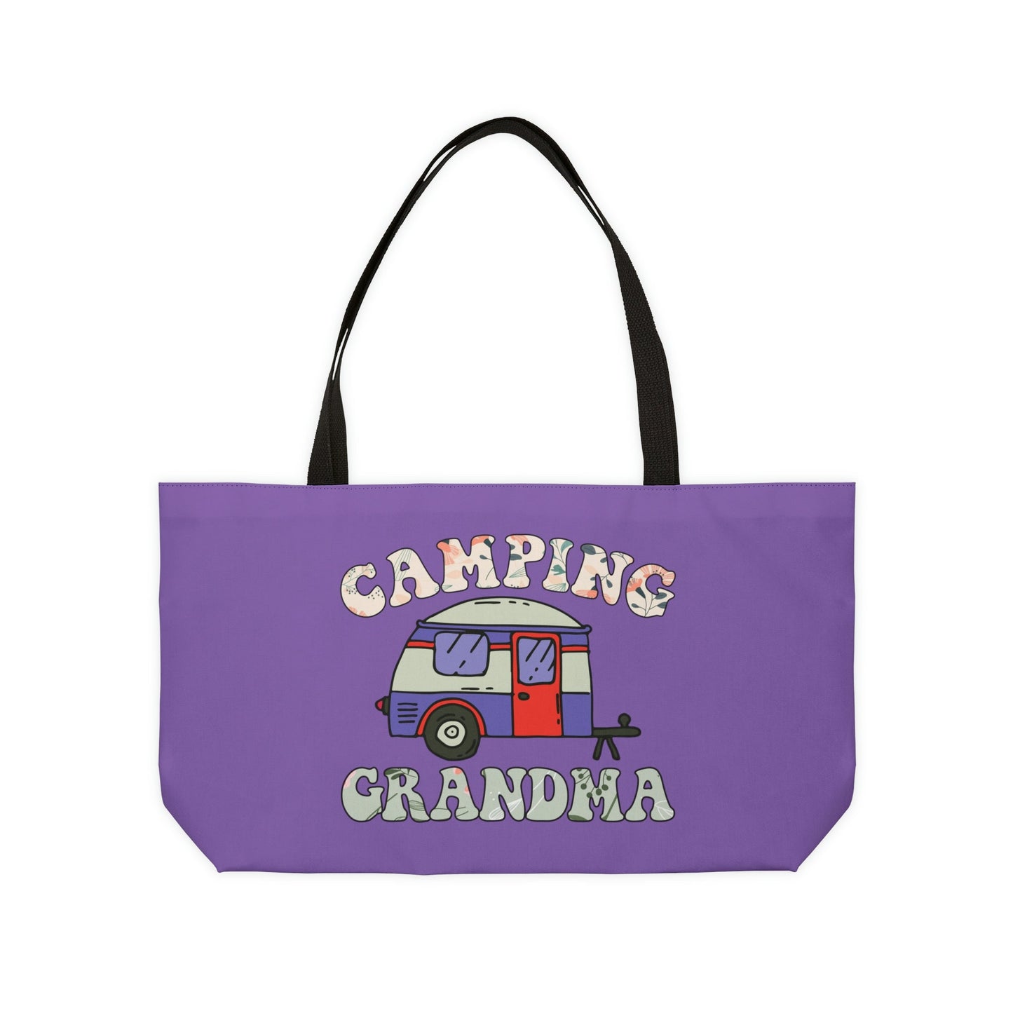Camping Grandma Weekender Tote Bag, Mother's Day gift, Grandma Birthday, Grandma Camper, Grandma gift, Grammy Tote